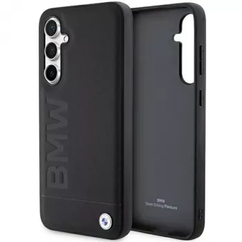 BMW S23 FE S711 Black Leather Hot Stamp Case do Samsung Galaxy S23 FE