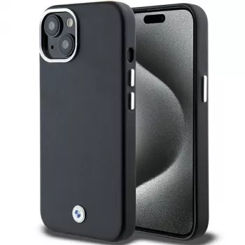 BMW Signature Wrapped Metal MagSafe Case do iPhone 15 / 14 / 13 6,1 inch Czarny