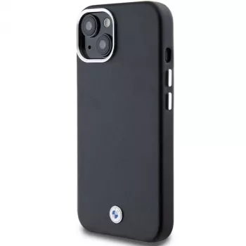BMW Signature Wrapped Metal MagSafe Case do iPhone 15 / 14 / 13 6,1 inch Czarny