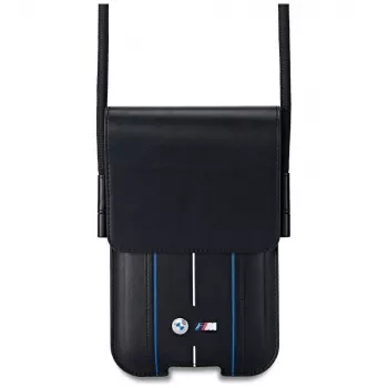 Etui na telefon BMW Blue Stripes Black