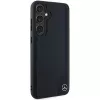 Mercedes-Benz MEHMS24S23RBGVK S24 S921 Black Hardcase Leather Debossed Line MagSafe do Samsung Galaxy S24