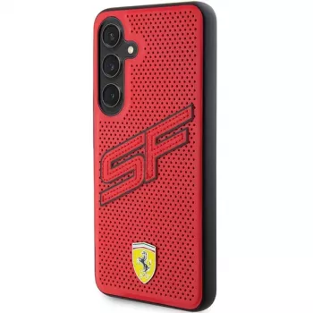 Ferrari FEHCS24SPINR S24 S921 Red Hardcase Big SF Perforated do Samsung Galaxy S24