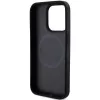 DKNY DKHMP15XPSOSPK Hardcase Skórzany Wzorzysty Metalowe Logo MagSafe do iPhone 15 Pro Max 6.7 Czarny