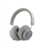 DKNY Checkered Pattern Wireless Bluetooth Over-Ear Headphones V5.3 Beige