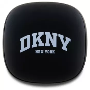 DKNY DKTWS3DNYAK Bluetooth TWS Słuchawki douszne z etui ładującym, gumowane wykończenie matowe, czarny