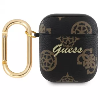 Guess GUA2PG4GPK AirPods 1/2 Cover Black 4G Hook