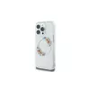Guess GUHMP16LHFWFCT Hardcase do iPhone 16 Pro 6,3 inch przezroczysty IML Flowers Wreath MagSafe