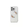 Guess GUHMP16LHFWFCT Hardcase do iPhone 16 Pro 6,3 inch przezroczysty IML Flowers Wreath MagSafe