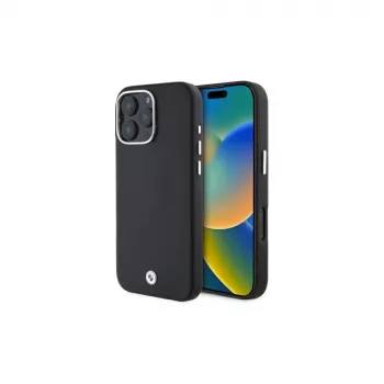 BMW BMHMP16X23PUFWK iPhone 16 Pro Max 6,9 inch Czarny Hardcase Sign Full Wrapped Metal MagSafe
