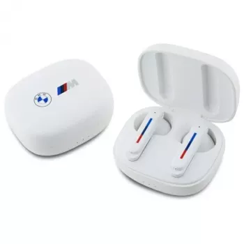 BMW BMBEMIATP20LOH True Wireless Stereo (TWS) Bluetooth 5.1 Słuchawki douszne z ładowarką - Biały