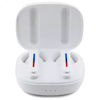 BMW BMBEMIATP20LOH True Wireless Stereo (TWS) Bluetooth 5.1 Słuchawki douszne z ładowarką - Biały