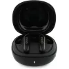Guess Flat Classic Logo Electroplated TWS Earbuds z etui ładującym (czarny)