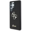 Guess Fixed Glitter Big 4G Metal Logo Case do Samsung Galaxy S25 Ultra (Czarny)