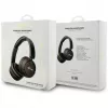 Guess Metal Logo Script Bezprzewodowe Słuchawki Nauszne Bluetooth 5.3, Czarny