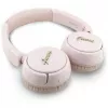 Guess Metal Logo Script Bezprzewodowe słuchawki nauszne Bluetooth 5.3 (Różowy)