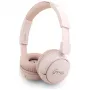 Guess Metal Logo Script Bezprzewodowe słuchawki nauszne Bluetooth 5.3 (Różowy)