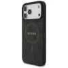 Guess 4G Ring Classic Logo MagSafe Case do iPhone 17 Pro Max (Czarny)