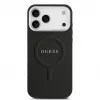 Guess Classic Logo MagSafe Case dla iPhone 17 Pro Max Czarny