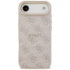 Guess 4G PU Classic Logo MagSafe Case do iPhone Air Różowy