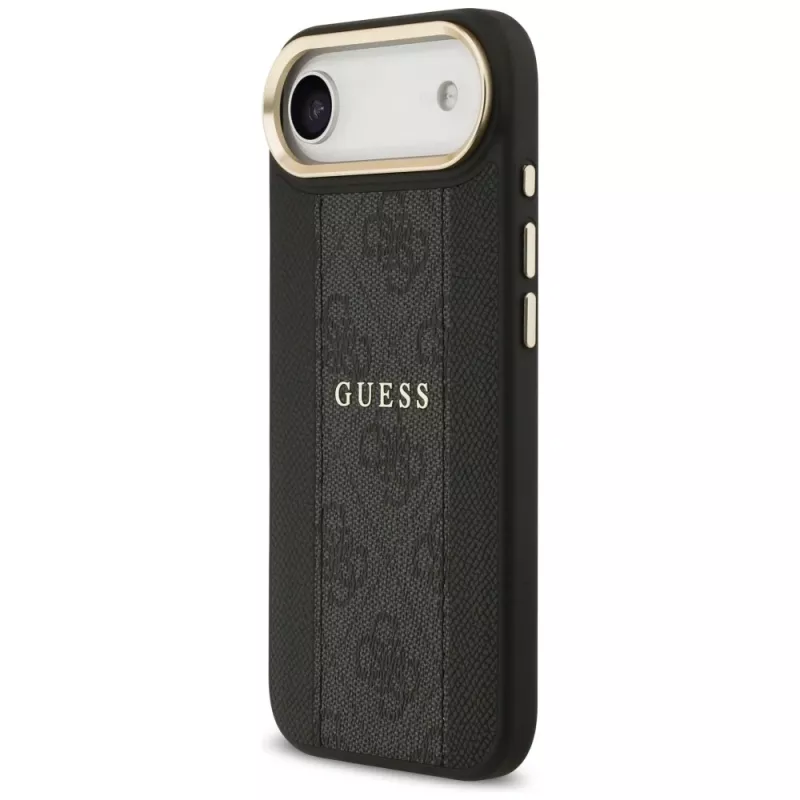 Guess 4G Stripe MagSafe Case for iPhone Air, Black