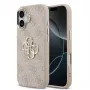 Guess 4G Big 4G Classic Logo Case do iPhone 17 (Różowy / Złoty)