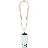 Guess Crossbody Strap 4G Charm - Uniwersalny pasek do telefonu / kabel USB-C na USB-C 1,5 m (beżowy)