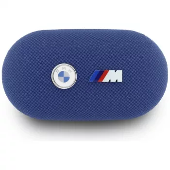 BMW M Metal Logo TWS Bluetooth 5.3 Earbuds with ENC, Blue