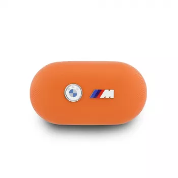 BMW M Metal Logo TWS Bluetooth 5.3 Earbuds with ENC - Orange