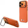 Etui BMW M Metal Logo MagSafe na iPhone 17 Pro Pomarańczowy
