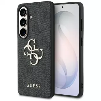 Guess 4G Big Metal Logo Case do Samsung Galaxy S26 - Czarny