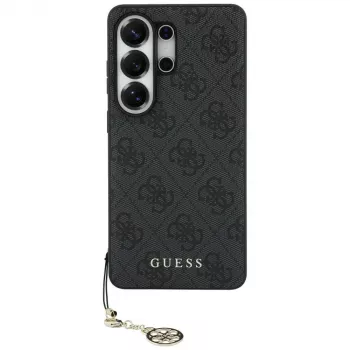 Guess 4G Classic Logo Charm MagSafe Case do Samsung Galaxy S26 Ultra (Czarny)