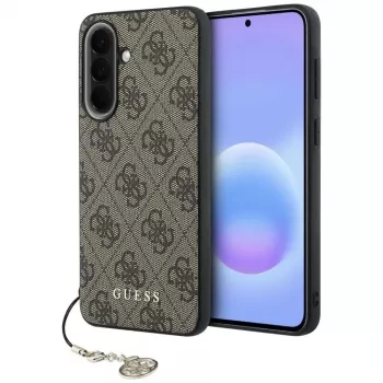 Guess 4G Charm Back Cover do Samsung Galaxy A57 5G - Brązowy