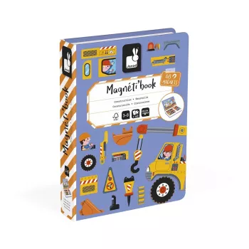Janod Magnetibook Plac budowy magnetyczna gra edukacyjna