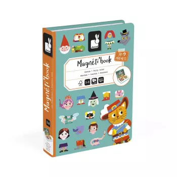 Janod Magnetibook Świat baśni magnetyczna gra książkowa