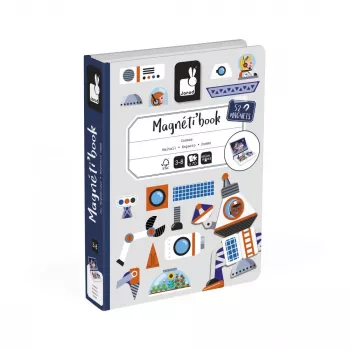Janod Magnetibook Kosmos magnetyczna gra edukacyjna – motyw kosmosu