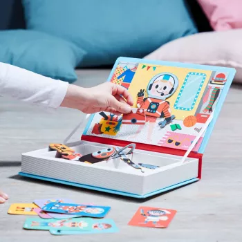 Janod Magnetibook Kostiumy Chłopiec