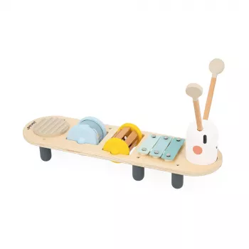 Janod Sweet Cocoon Muzyczna dżdżownica – mini stolik
