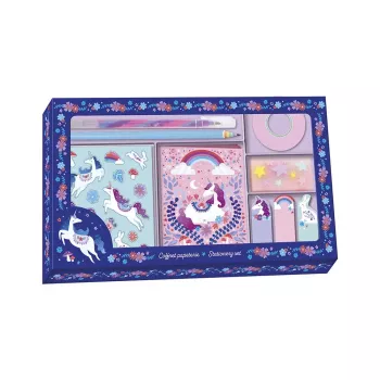 Janod Unicorn Dreamland Zestaw Papierniczy 6+
