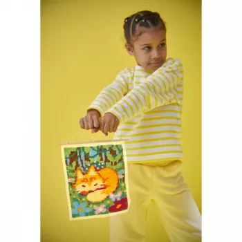 Zestaw do haftu Janod Canvas Fox 8+
