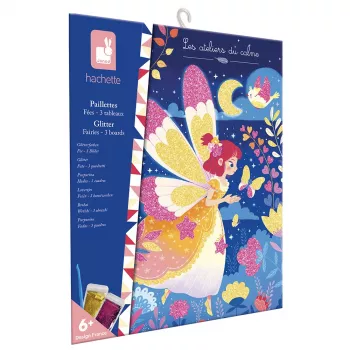 Janod Glitter Fairy Creative Art Kit dla dzieci 6+