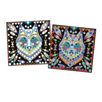 Zestaw kreatywny mozaika Janod Mandala Party Friends 5-8 lat
