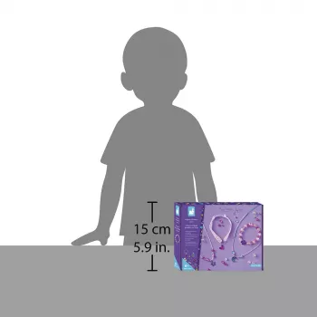 Zestaw do tworzenia biżuterii Janod z magicznymi zawieszkami zmieniającymi kolor 6+