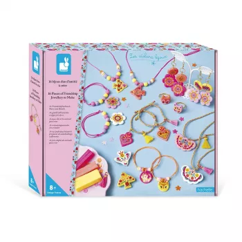 Janod Friendship Jewellery Creative Kit dla dziewczynek 8+