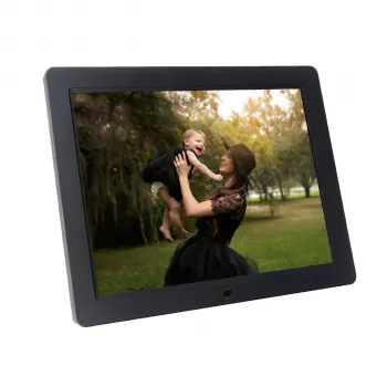 Braun DigiFrame 1594 15-calowa cyfrowa ramka do zdjęć, 16 GB pamięci, wejście HDMI, czarna