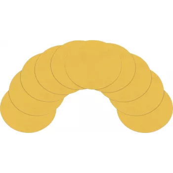 HAZET 9033-5-05/10 Zastępcze papiery ścierne, gradacja 400, 76,2 mm, 10 sztuk
