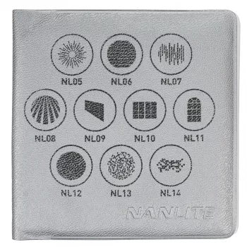 Nanlite Gobo Set 1 - 10 Metal Gobos do Forza 60/60B