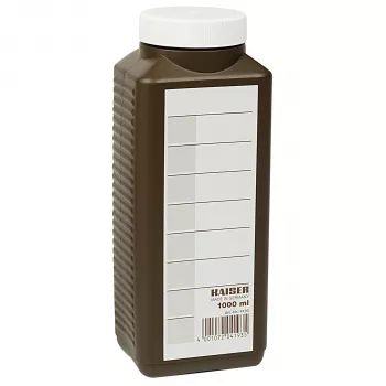 Butelka do przechowywania chemikaliów KAISER FOTOTECHNIK 1000ml, brązowa 4193