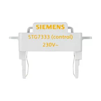 Siemens DELTA LED Light Insert 230V AC/DC Red 5TG7333