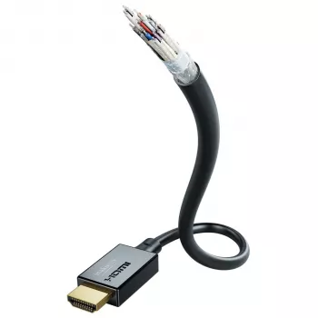IN-AKUSTIK Star II HDMI 2.1 48G 1.5m Ultra High Speed HDMI Cable - Czarny