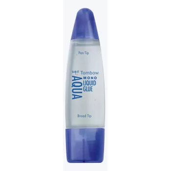 Tombow MONO Aqua płynny klej z dwiema końcówkami przezroczysty opakowanie 10